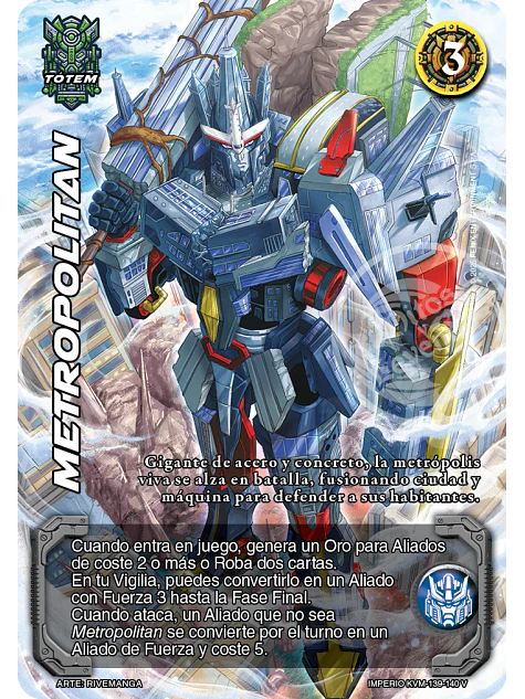 Metropolitan (KVM - Vasalla Foil) 1