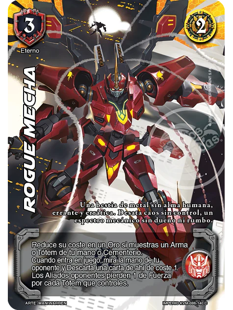 Rogue Mecha (KVM - Cortesana Foil) 1