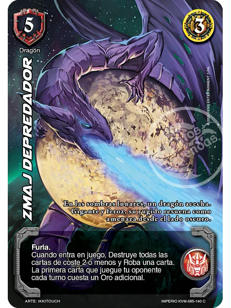 Zmaj Depredador (KVM - Cortesana Foil) 1