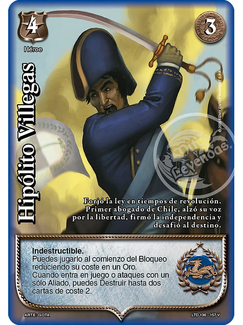 Hipólito Villegas (LTD - Vasalla Foil) 1