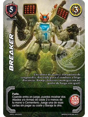Breaker (KVM - Cortesana Foil)