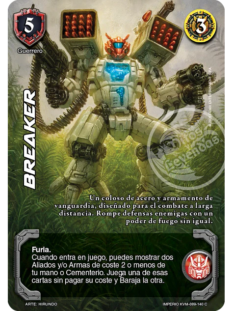 Breaker (KVM - Cortesana Foil) 1