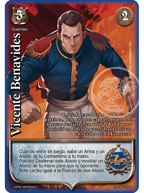 Vicente Benavides (LTD - Vasalla Foil) 1