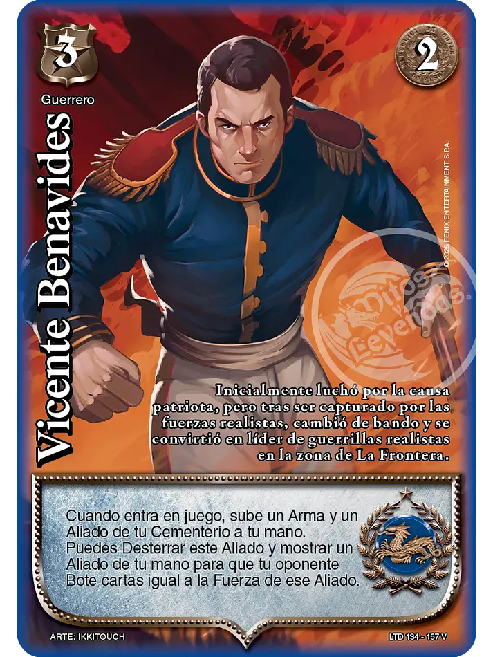 Vicente Benavides (LTD - Vasalla Foil) 1