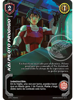 Kai Piloto Prodigio  (KVM - Cortesana Foil)