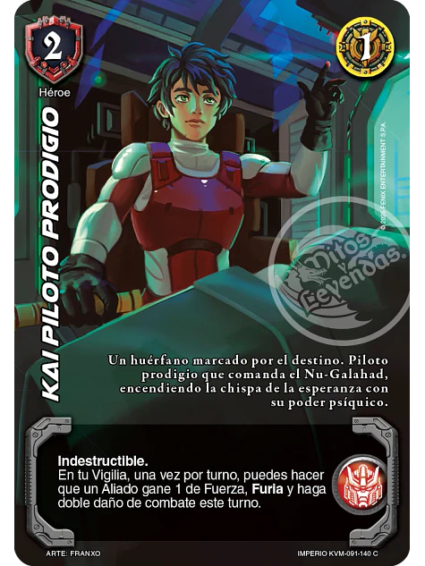 Kai Piloto Prodigio  (KVM - Cortesana Foil) 1