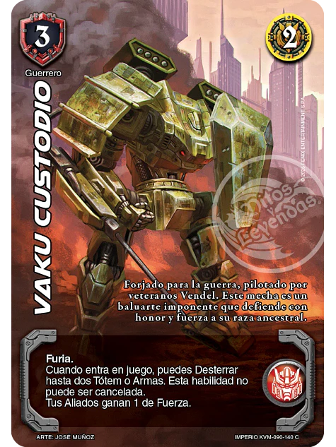 Vaku Custodio (KVM - Cortesana Foil) 1