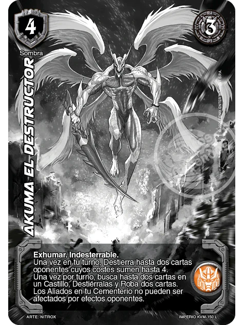 Akuma el Destructor (KVM - Legendaria) 1