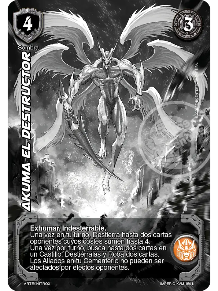 Akuma el Destructor (KVM - Legendaria) 1