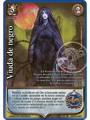 Viuda de negro (LTD - Vasalla Foil)