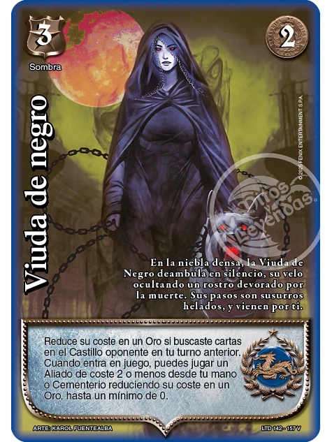 Viuda de negro (LTD - Vasalla Foil) 1