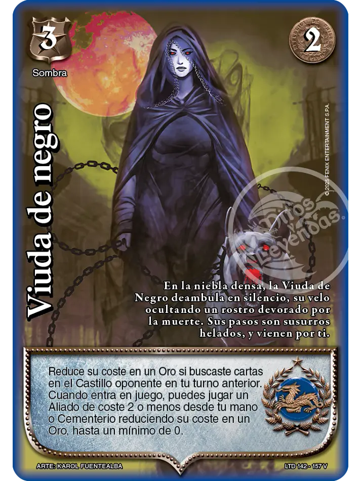 Viuda de negro (LTD - Vasalla Foil) 1