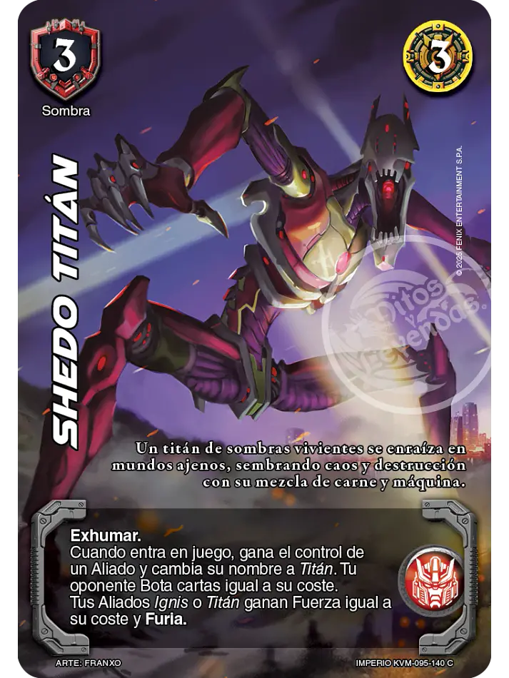 Shedo Titán (KVM - Cortesana Foil) 1