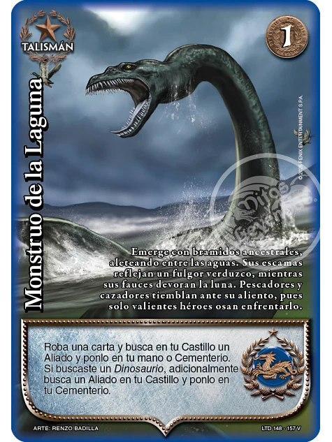 Monstruo de la Laguna (LTD - Vasalla Foil) 1