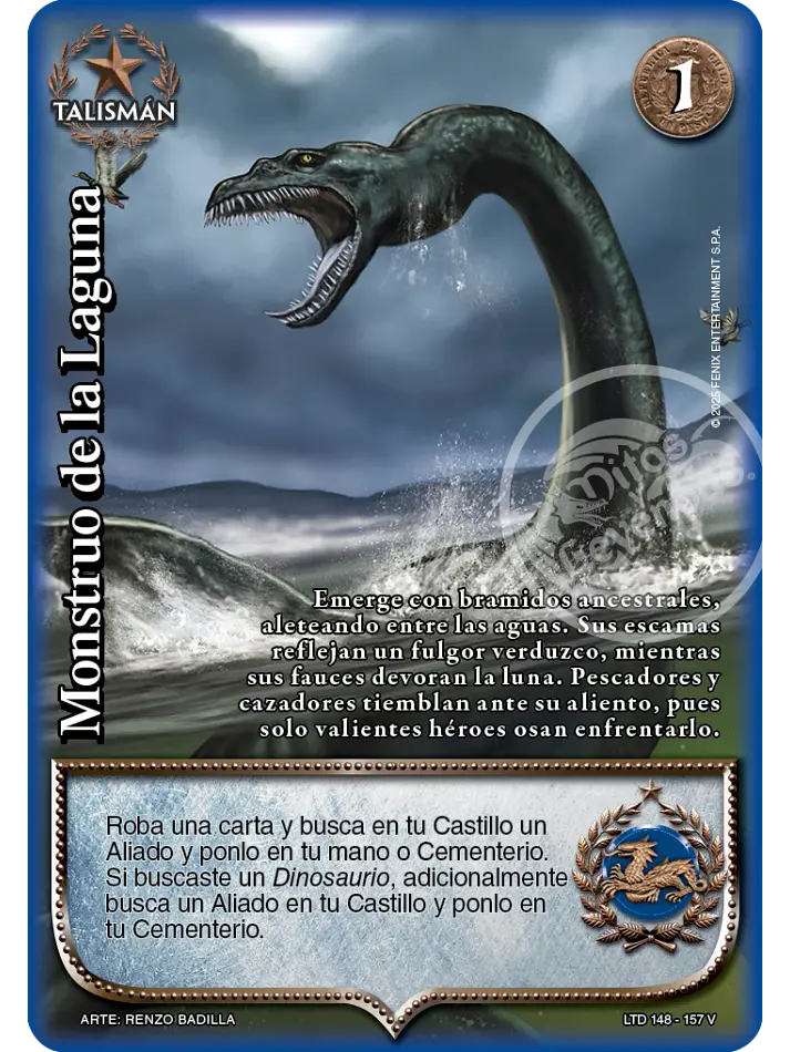 Monstruo de la Laguna (LTD - Vasalla Foil) 1