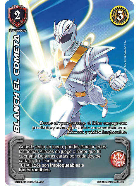 Blanch el Cometa (KVM - Cortesana Foil) 1