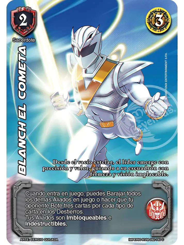 Blanch el Cometa (KVM - Cortesana Foil) 1