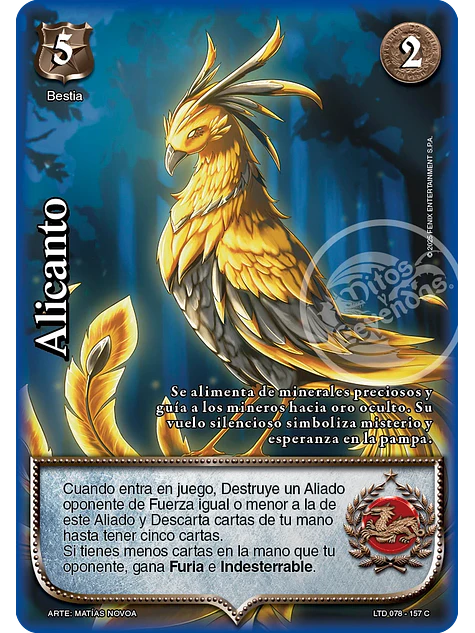 Alicanto (LTD - Cortesana Foil) 1
