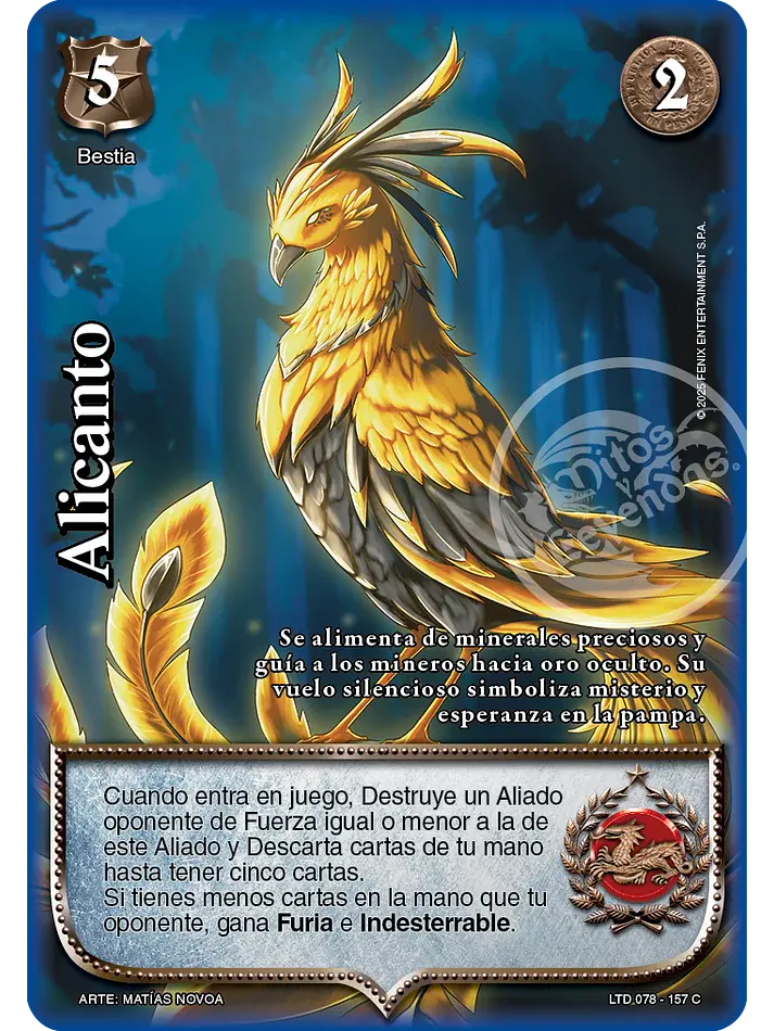 Alicanto (LTD - Cortesana Foil) 1