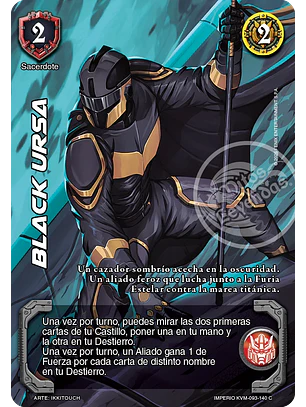 Black Ursa (KVM - Cortesana Foil)
