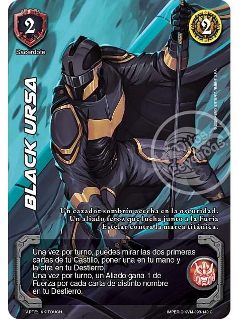 Black Ursa (KVM - Cortesana Foil) 1