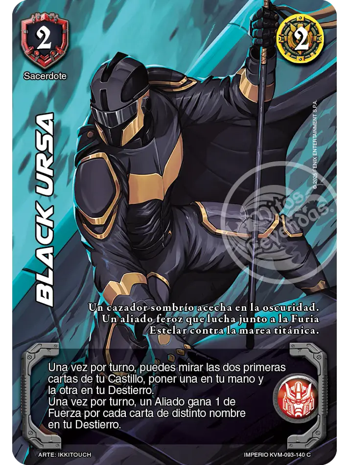 Black Ursa (KVM - Cortesana Foil) 1