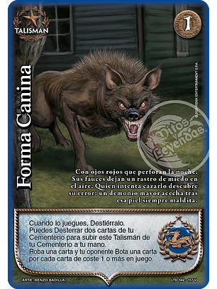 Forma Canina (LTD - Vasalla Foil)