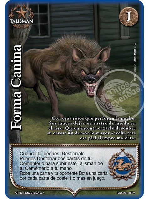 Forma Canina (LTD - Vasalla Foil) 1