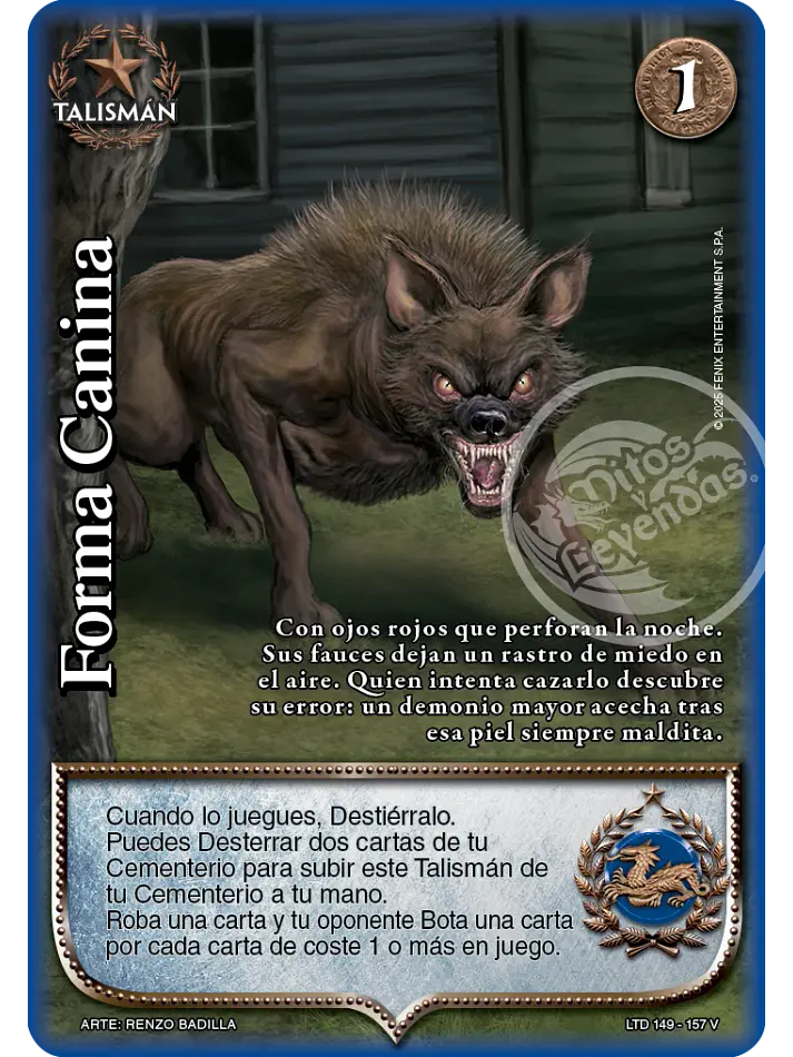 Forma Canina (LTD - Vasalla Foil) 1