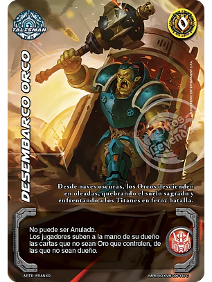 Desembarco Orco (KVM - Cortesana Foil)