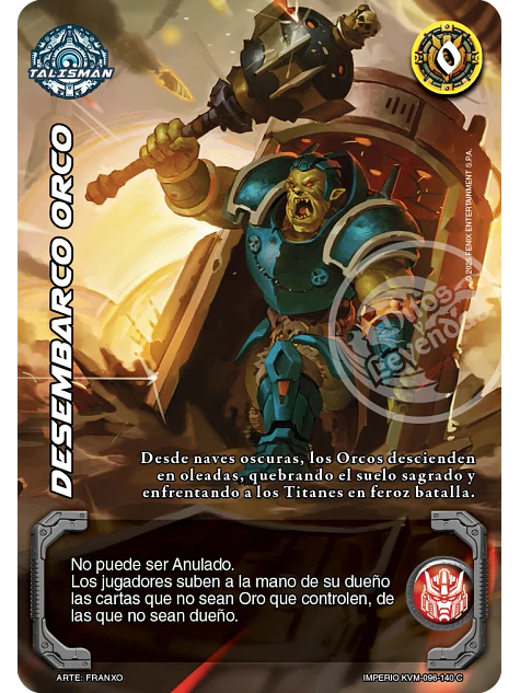 Desembarco Orco (KVM - Cortesana Foil) 1