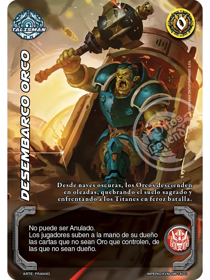 Desembarco Orco (KVM - Cortesana Foil) 1
