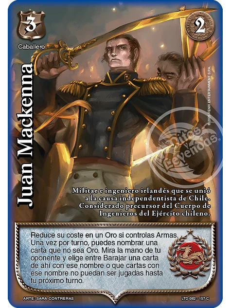 Juan Mackenna (LTD - Cortesana Foil) 1