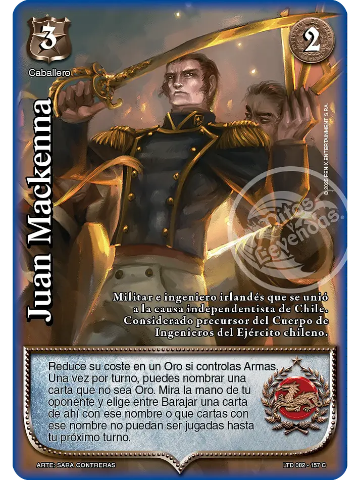 Juan Mackenna (LTD - Cortesana Foil) 1
