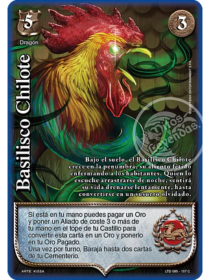 Basilisco Chilote (LTD - Cortesana Foil)