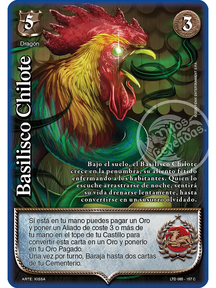 Basilisco Chilote (LTD - Cortesana Foil) 1