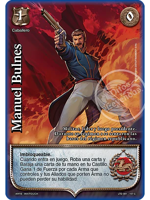 Manuel Bulnes (LTD - Cortesana Foil)