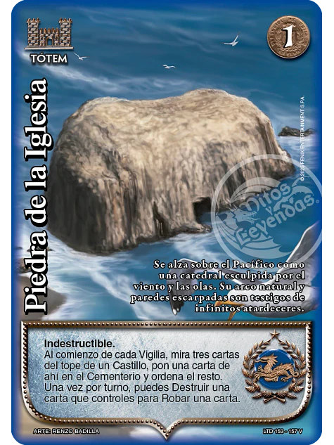 Piedra de la iglesia (LTD - Vasalla Foil) 1