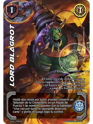 Lord Blagrot (KVM - Vasalla Foil)