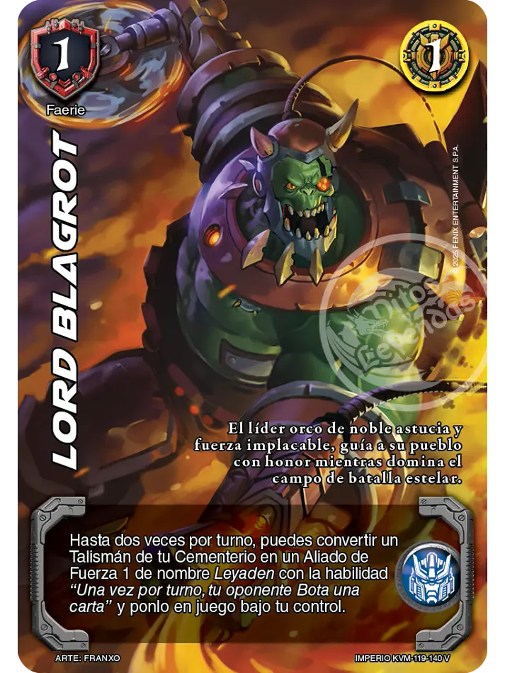 Lord Blagrot (KVM - Vasalla Foil) 1