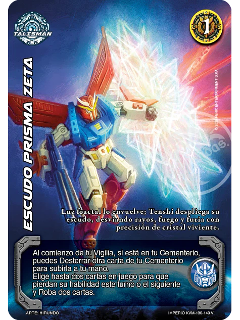 Escudo Prisma Zeta (KVM - Vasalla Foil) 1