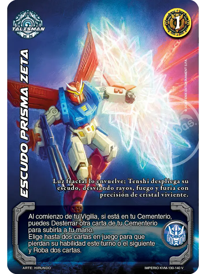 Escudo Prisma Zeta (KVM - Vasalla Foil) 1