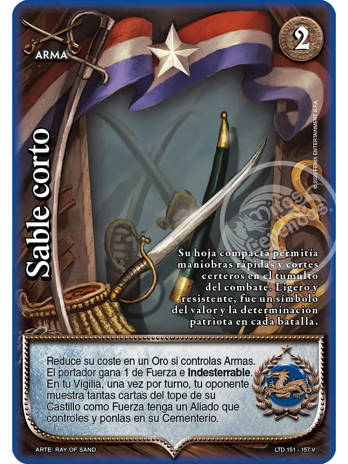 Sable Corto (LTD - Vasalla Foil) 1
