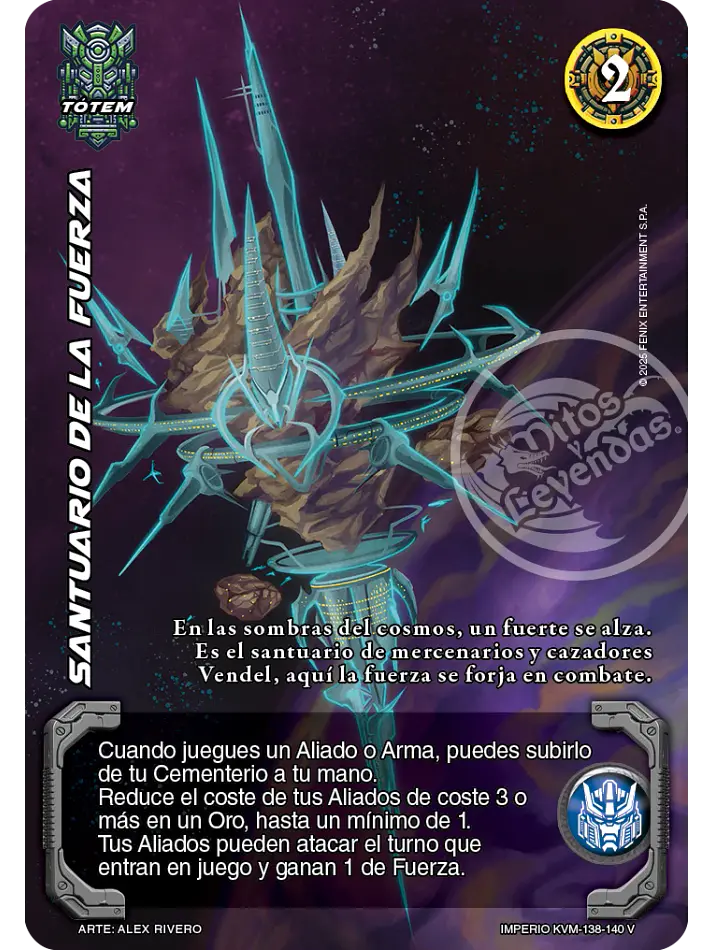 Santuario de la Fuerza (KVM - Vasalla Foil) 1