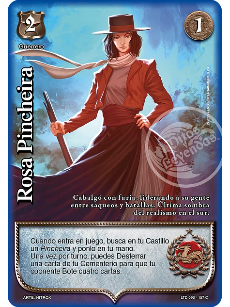 Rosa Pincheira (LTD - Cortesana Foil) 1
