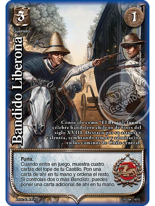 Bandido Liberona (LTD - Cortesana Foil)