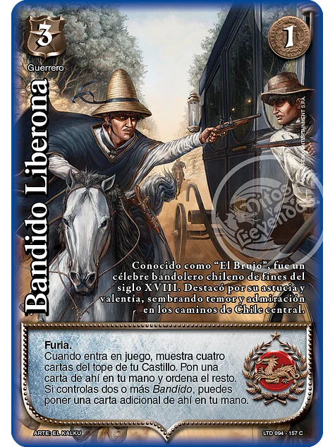 Bandido Liberona (LTD - Cortesana Foil) 1