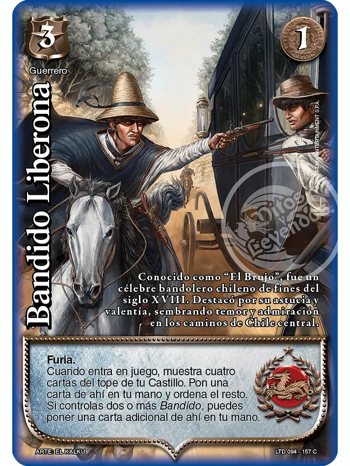 Bandido Liberona (LTD - Cortesana Foil) 1