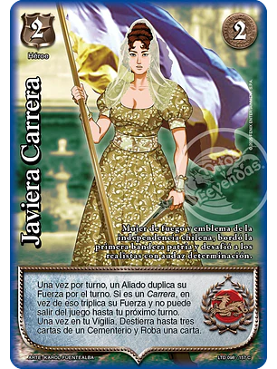 Javiera Carrera (LTD - Cortesana Foil)