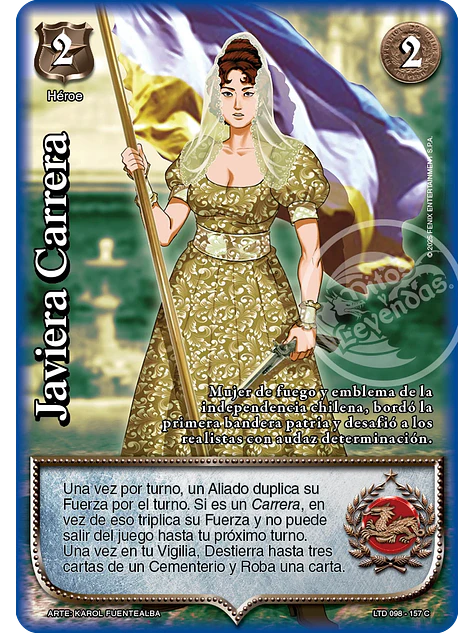 Javiera Carrera (LTD - Cortesana Foil) 1